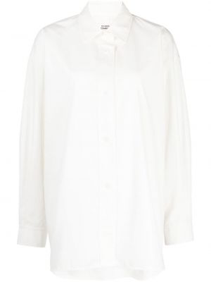 Памучна риза Studio Tomboy бяло
