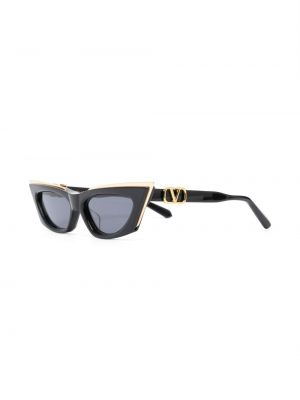 Okulary przeciwsłoneczne Valentino Eyewear czarne