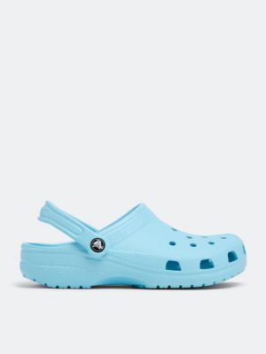 Синие сабо Crocs