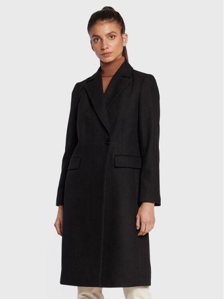 Zimní kabát Sisley černý