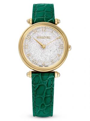 Zielony zegarek Swarovski