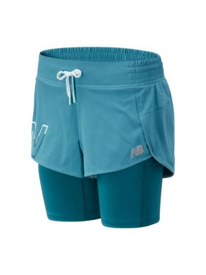 Shorts mit print New Balance blau
