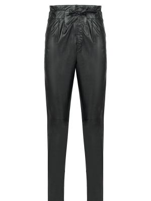 Черные прямые брюки Isabel Marant