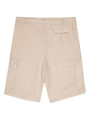 Leinen cargo shorts 120% Lino beige