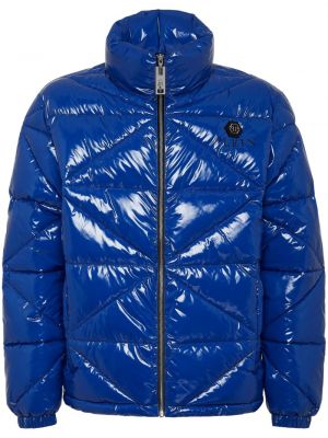 Pernata jakna Philipp Plein plava