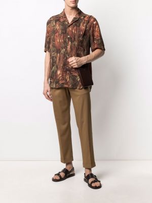 Pantalones chinos slim fit Briglia 1949 marrón