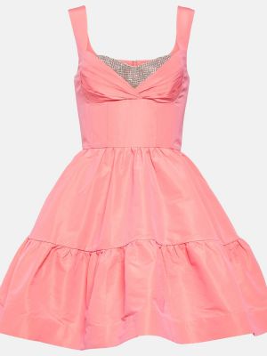 Růžové křišťálové šaty Rebecca Vallance