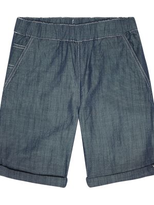 Bomull shorts for gutter Bonpoint blå