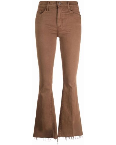 Flare jeans Mother brun