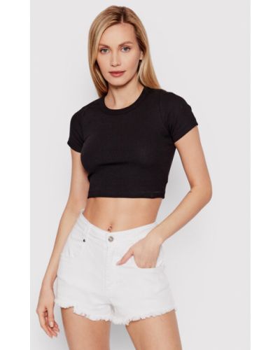 JJXX Póló Florie 12217164 Fekete Slim Fit