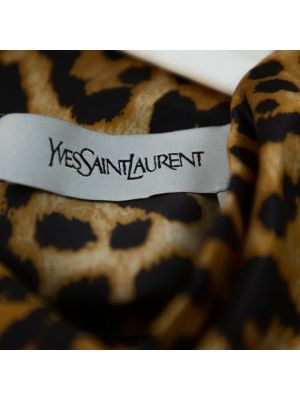 Vestido de raso Yves Saint Laurent Vintage