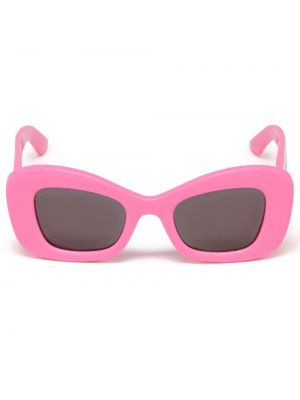Okulary przeciwsłoneczne Alexander Mcqueen Eyewear różowe