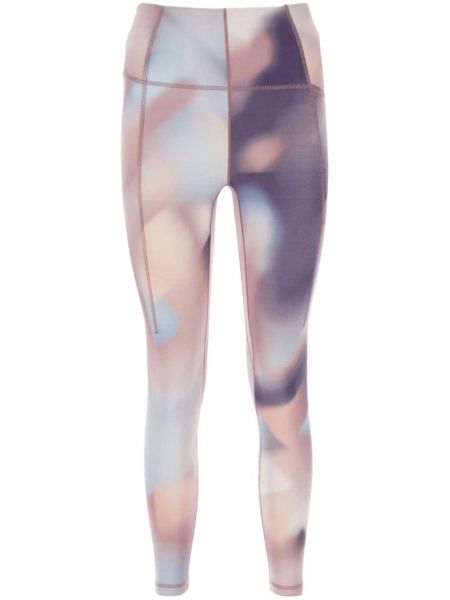 Abstrakt tryk leggings Sweaty Betty lilla