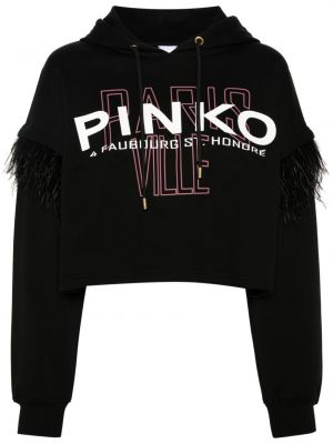 Kapučdžemperis ar apdruku Pinko