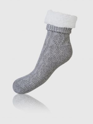 Šedé ponožky Bellinda