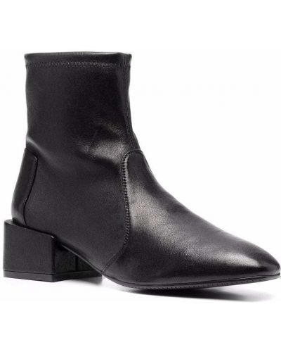 Ankle boots wsuwane Stuart Weitzman czarne