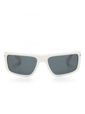 Sonnenbrille mit print Off-white weiß