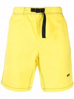 Shorts de sport Msgm jaune