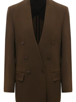 Шерстяной пиджак Petar Petrov коричневый