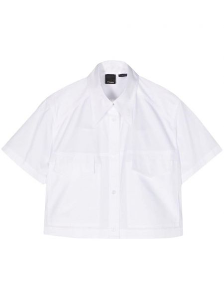 Памучна риза Pinko бяло