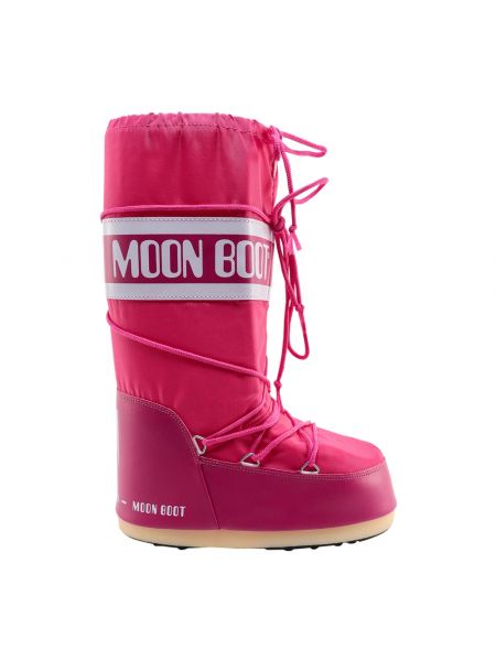 Botki Moon Boot różowe