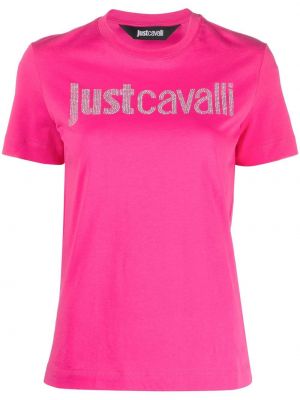 T-shirt Just Cavalli rosa