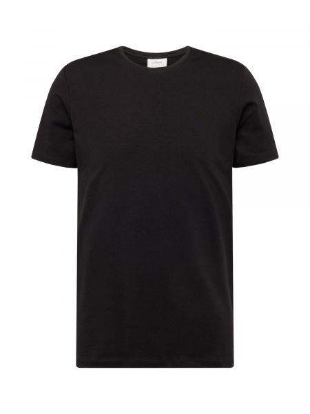 Тениска S.oliver Black Label черно