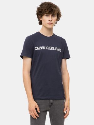 Camiseta manga corta Calvin Klein Jeans azul