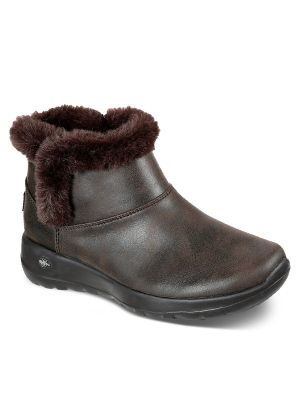 Čizme za snijeg Skechers smeđa