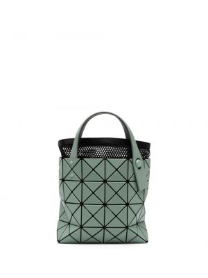 Shopper à motif géométrique Bao Bao Issey Miyake vert