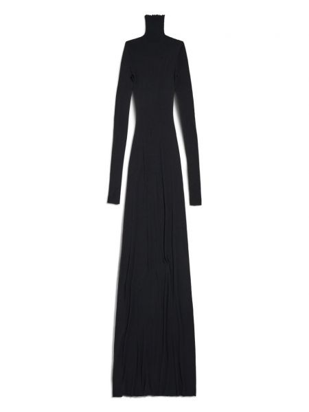 Sukienka długa bez obcasa Balenciaga czarna