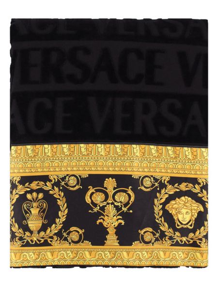 Albornoz de algodón Versace