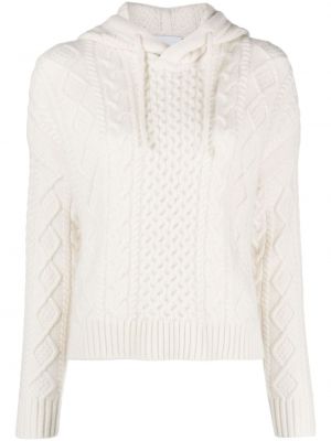 Sweter z kaszmiru Kujten biały