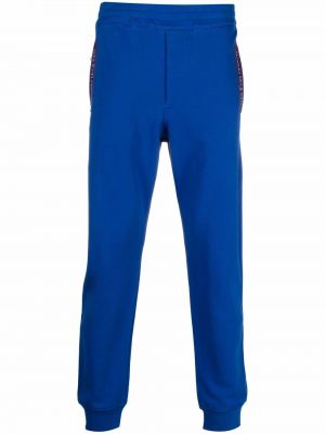 Pantaloni sport Alexander Mcqueen albastru