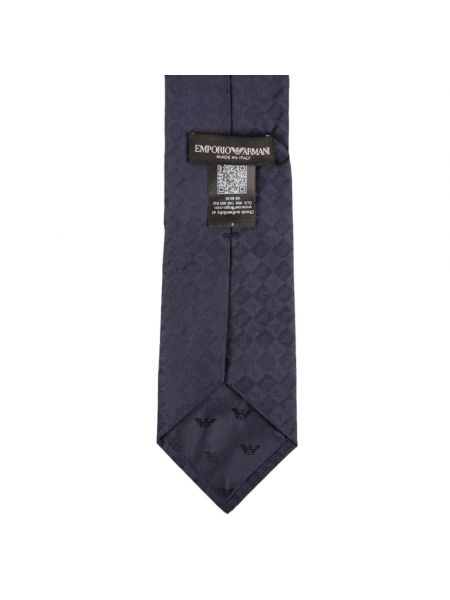 Krawat Emporio Armani niebieski