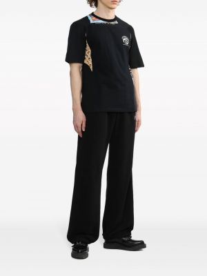 Bavlněné tričko Marine Serre černé