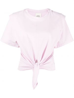 T-shirt a maniche corte Isabel Marant rosa