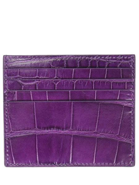 Кожаный кошелек Rubeus фиолетовый
