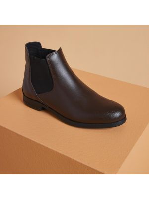 Кожаные ботинки Fouganza коричневые