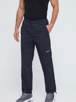 Jednobarevné kalhoty Napapijri černé