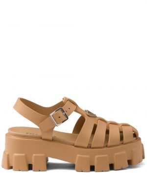 Sandale cu platformă Prada