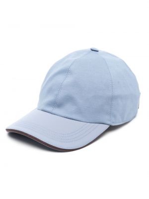 Cappello con visiera Moorer blu
