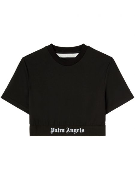 T-shirt Palm Angels sort