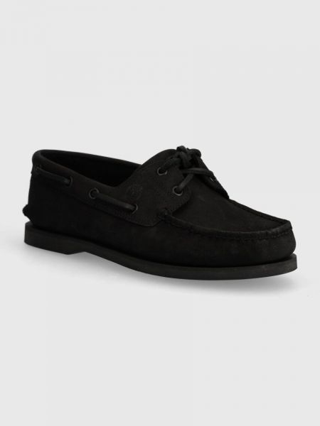 Pantofi din piele clasici Timberland negru