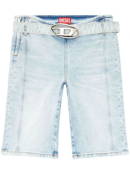 Shorts en jean à boucle Diesel