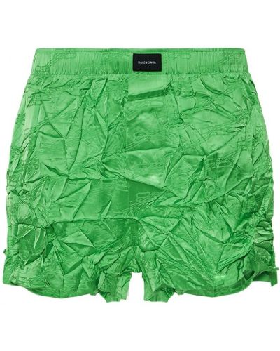 Pantaloni scurți Balenciaga verde