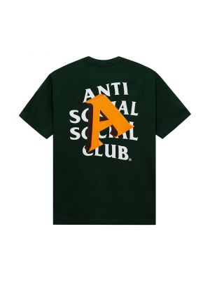 Футболка Anti Social Social Club зеленая