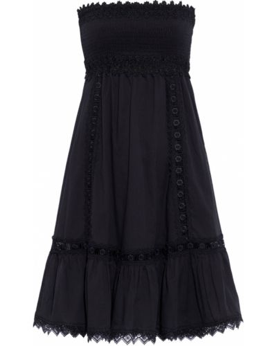 Sukienka mini bawełniana Charo Ruiz Ibiza, сzarny