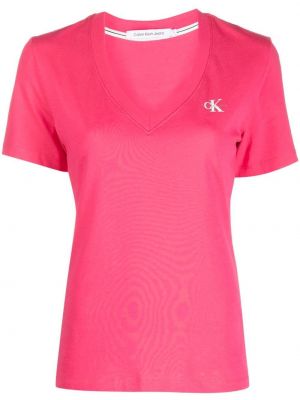 T-shirt Calvin Klein Jeans rosa