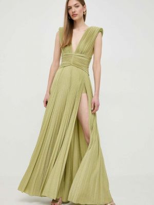 Sukienka długa Elisabetta Franchi zielona